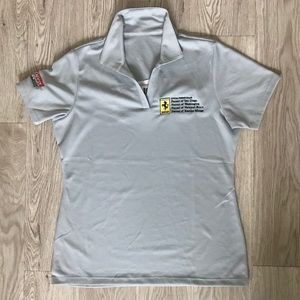 NWOT VERY RARE Ferrari Challenge Perforated Polo